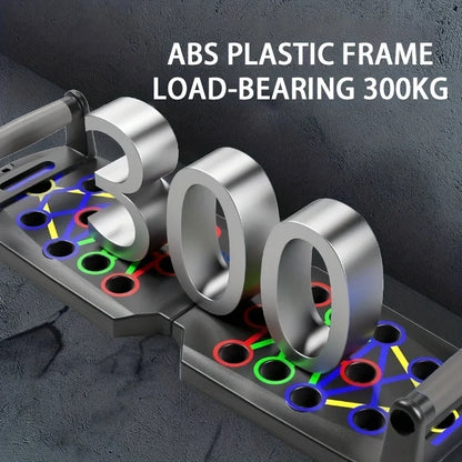 Transform Your Workout with the Portable Multifunctional Push-Up Board Set - Perfect for Chest, Arms, and Back Training!