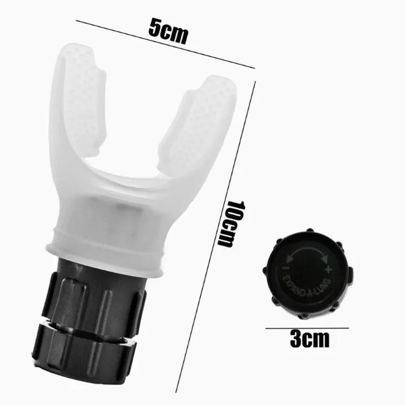 Elevate Your Breathing Game with the 1PC Sports Breathing Trainer - Essential Fitness Equipment for Lung Health and Home Workouts