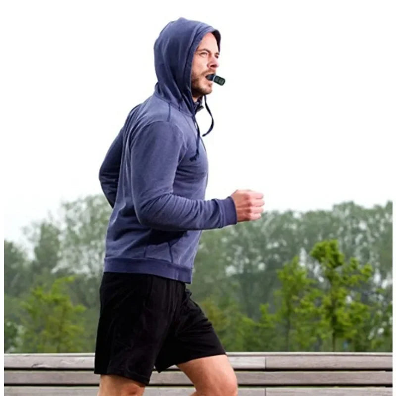 Elevate Your Breathing Game with the 1PC Sports Breathing Trainer - Essential Fitness Equipment for Lung Health and Home Workouts