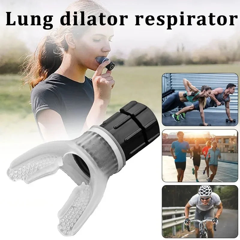 Elevate Your Breathing Game with the 1PC Sports Breathing Trainer - Essential Fitness Equipment for Lung Health and Home Workouts